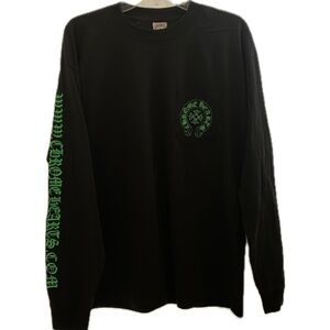 RARE - CHROME HEARTS - STAFF - 100% Authentic Long Sleeve Shirt - Size: Large